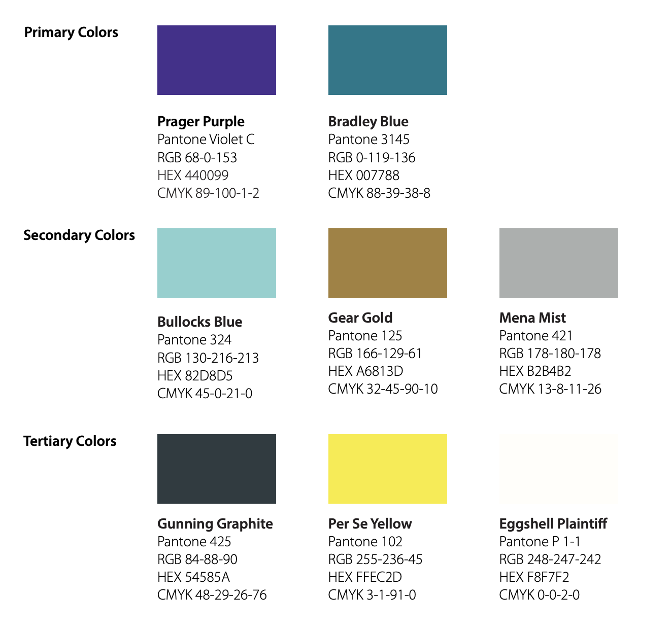 Southwestern Color Palette