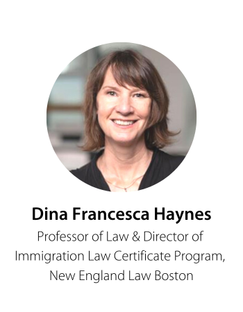 Dina Francesca Haynes Professor of Law and Director of Immigration Law Certificate Program  New England Law Boston