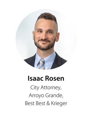 Isaac Rosen, City Attorney, Arroyo Grande, Best Best & Krieger