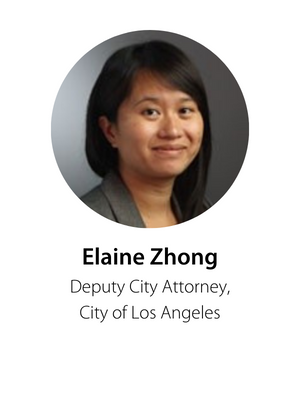 Elaine Zhong, Deputy City Attorney, Los Angeles