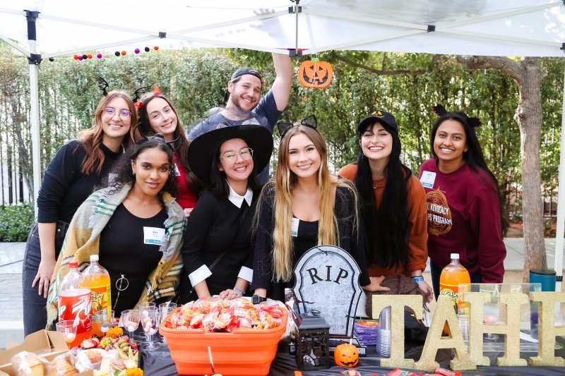 TAHP booth at Homecoming 10-28-22