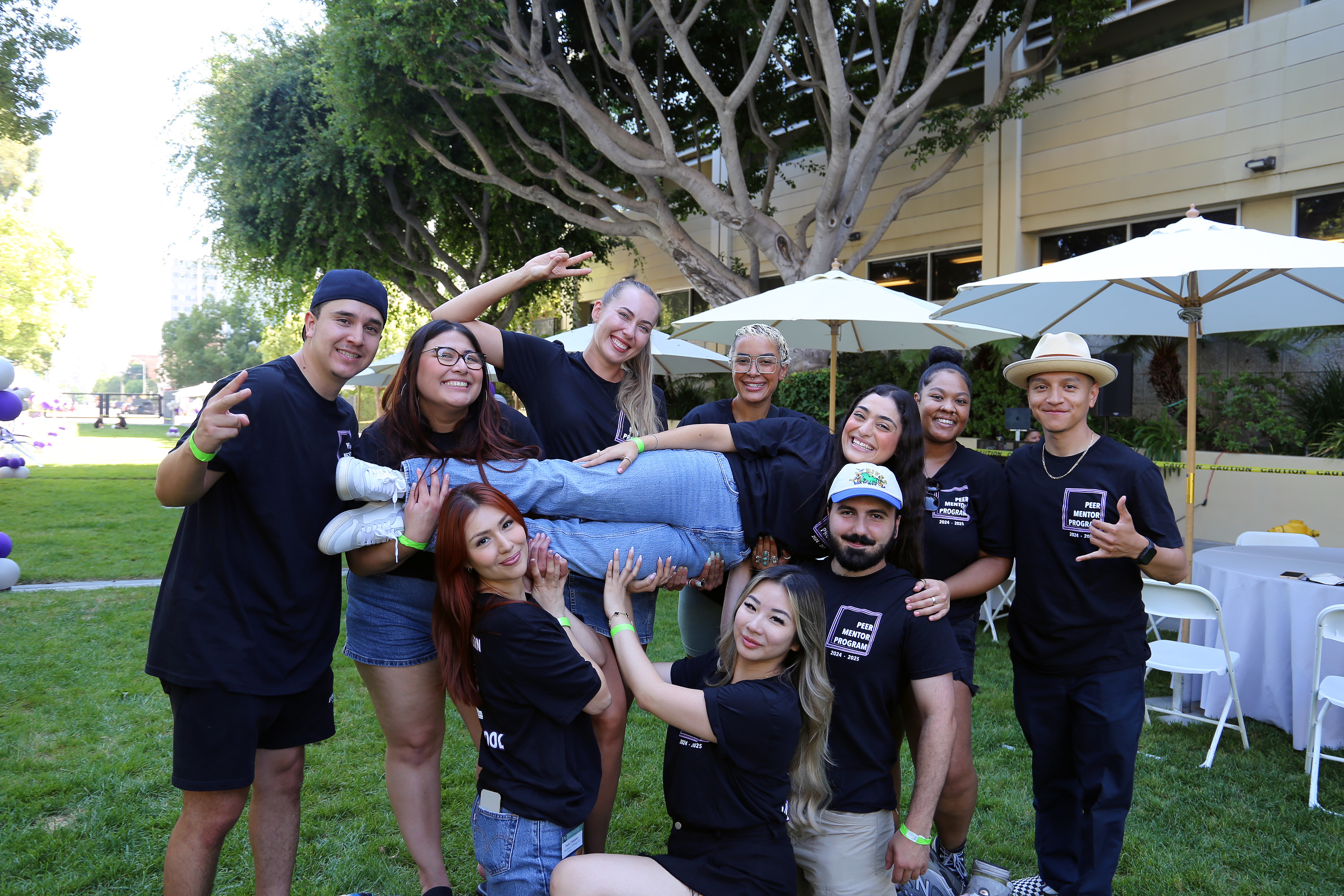 Peer Mentors Orientation 2024 group photo