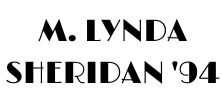 M. Lynda Sheridan '94