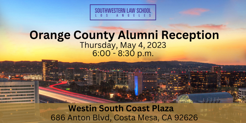 Orange County Alumni Reception