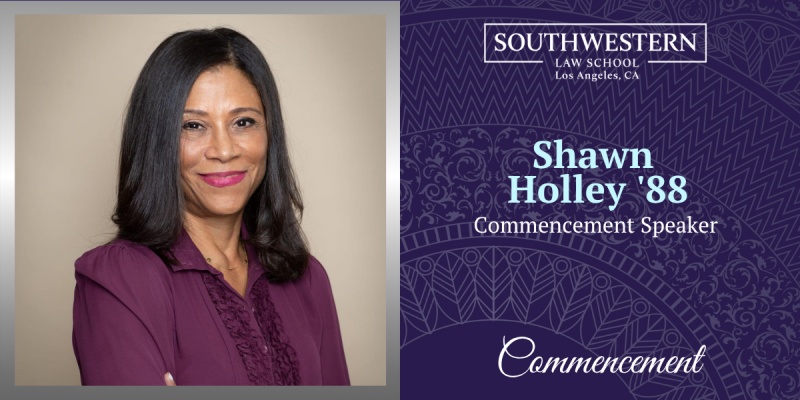 Shawn Holley '88 Commencement Speaker