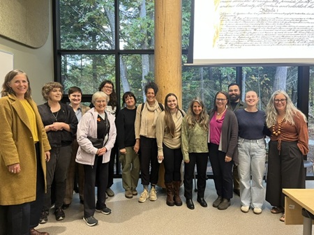 Prof. Freeman at the University of Victoria Faculty of Law in British Columbia, Canada