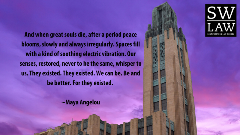 And when great souls die, after a period peace blooms, slowly and always irregularly. Spaces fill with a kind of soothing electric vibration. Our senses, restored, never to be the same, whisper to us. They existed. They existed. We can be. Be and be better. For they existed. ~Maya Angelou