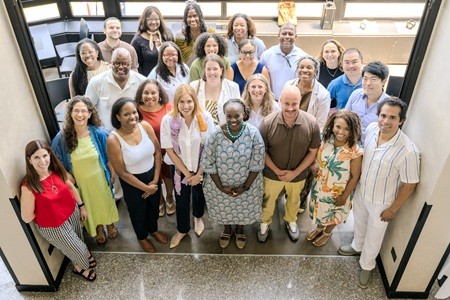 Prof. Keren (front left) with other attendees of the 2026 Private Law and Multicultural Identities Workshop in Arona, Italy.