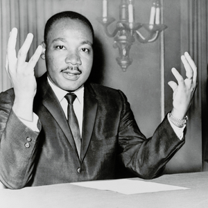 Image - Martin Luther King, Jr. at Desk