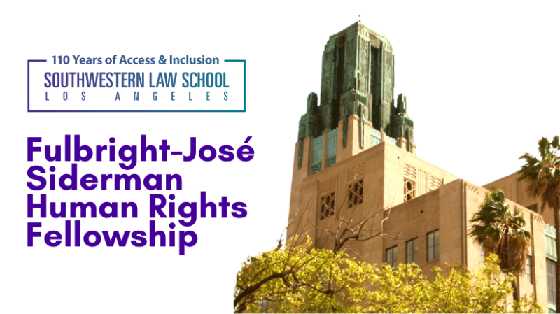 Image - Fulbright- José Siderman Human Rights Fellowship