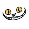 Cheshire smile