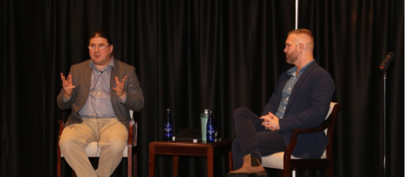 Prof. Fishkin with Prof. Boso