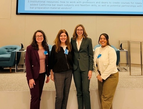 Nydia Johnson & Jessica Barclay-Strobel with panelists