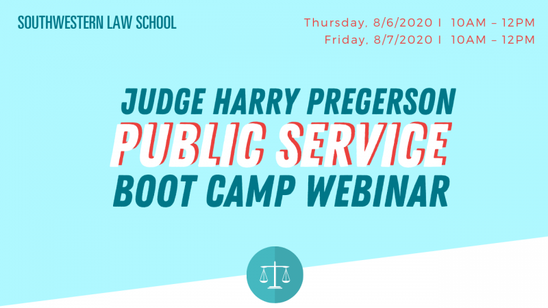 Image - Judge Harry Pregerson Boot Camp Webinar