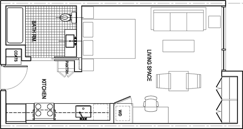 Studio Floor Plan