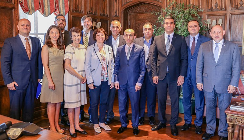 Image - Dignitaries from Republics of Armenia and Artsakh