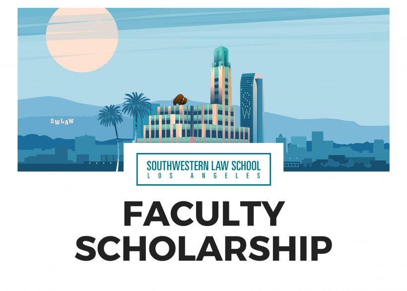 Faculty Scholarship