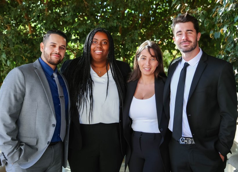 2023 NHP Board Group photo with Ivan Garcia, Alexis Stoker, Ani Manvelyan, and Chase Gardella