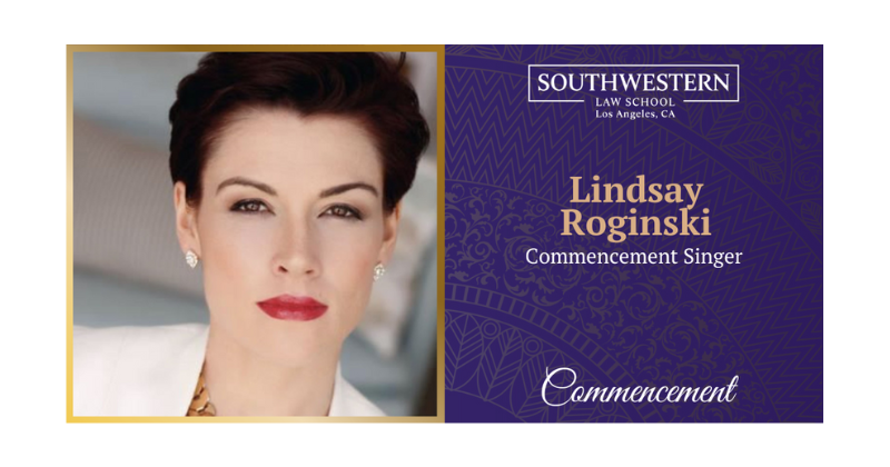 Lindsay Roginski Commencement Singer