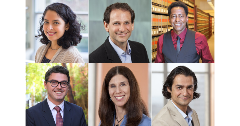 Professors Meera Deo, Michael Dorff, Kevin Greene, Richard Jolly, Hila Keren, and John Tehranian