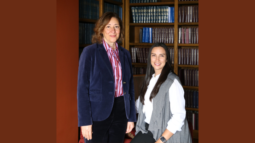 Natalie Rodriguez, Vice Dean for Academics and Associate Professor of Law, and Anahid Gharakhanian, Vice Dean and Professor of Legal Analysis, Writing, and Skills, and Co-Director of the Externship Program