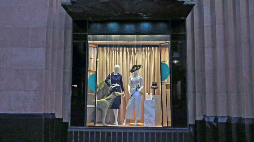 BW Fashion Archive Window Display