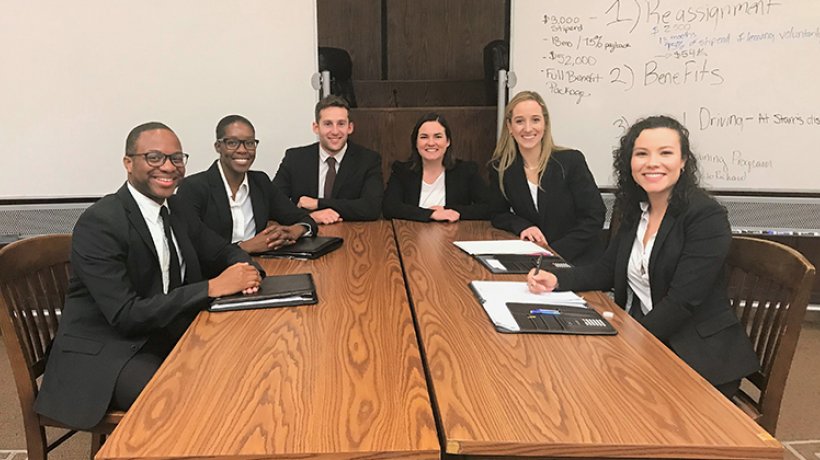 Image - NHP at ABA Regional Negotiation Competition