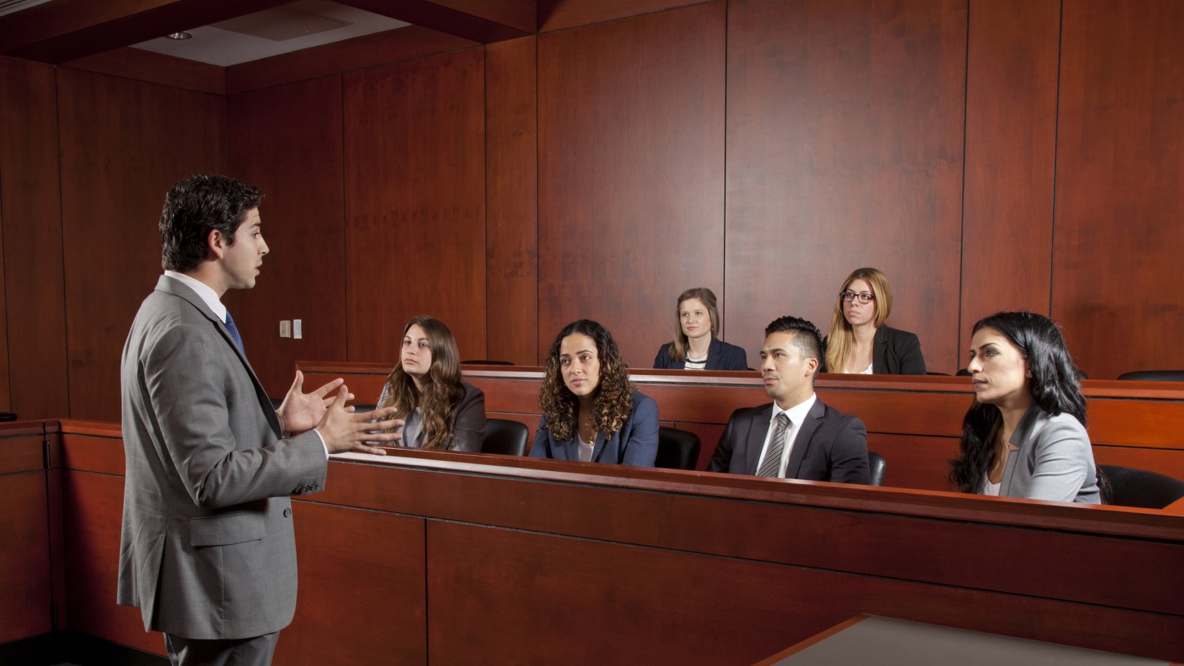 arguing before a jury