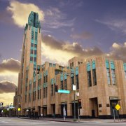 Bullocks Wilshire Building from the west