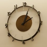 Clock in the Julian Dixon Courtroom