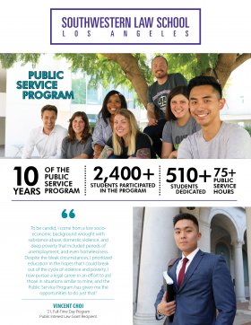 Image - Public Service Program Flyer