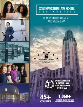 Entertainment and Media Law LL.M. Brochure 2020