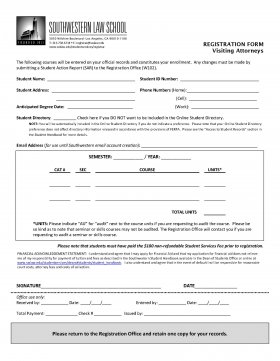 Image - Registration Form - Visiting Attorneys