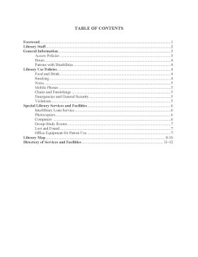 Library Policy Guide Cover