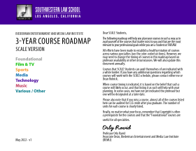 Image -BEMLI Three Year Course Roadmap SCALE Version Front Page
