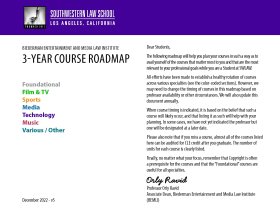 BEMLI Three Year Course Roadmap 2022 Front page 