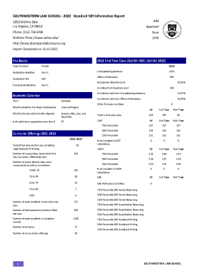 2023 509 ABA Report