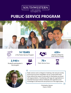 Public Service Program Flyer
