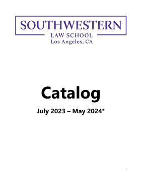 BPPE Student Catalog July 2023 - May 2024 cover page