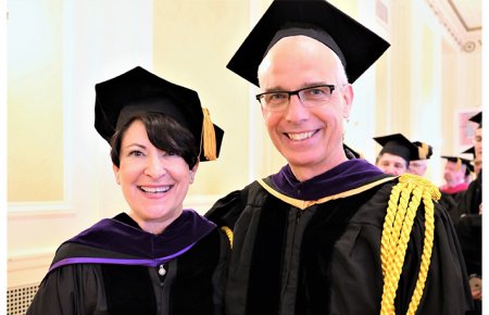 Professors Carpenter and Heilman as Grand Marshals