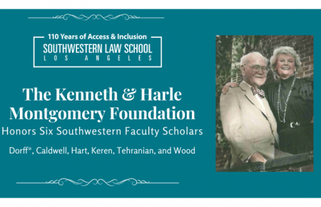 Image - Kenneth & Harle Montgomery Foundation Scholar Announcement 