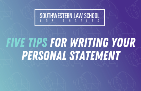 Five tips for writing your personal statement