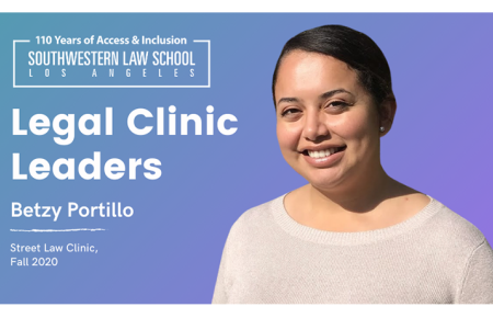 Image - Legal Clinic Leaders Betzy Portillo - Street Law Clinic, Fall 2020