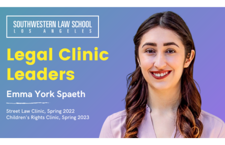 Legal Clinic Leaders Series — Emma York Spaeth Street Law Clinic, Spring 2022 Children's Rights Clinic, Spring 2023