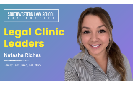 Legal Clinic Leader - Natasha Riches, Family Law Clinic Fall 2022