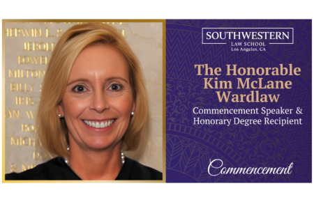 The Honorable Kim McLane Wardlaw - Commencement Speaker & Honorary Degree Recipient