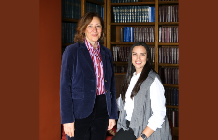 Natalie Rodriguez, Vice Dean for Academics and Associate Professor of Law, and Anahid Gharakhanian, Vice Dean and Professor of Legal Analysis, Writing, and Skills, and Co-Director of the Externship Program