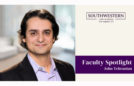 Faculty Spotlight - John Tehranian