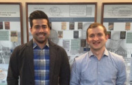 Alumni Joshua Maldonado and  Phillip Leathers participated in Drucker competition 