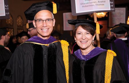 2018 Grand Marshals Professors Heilman and Carpenter